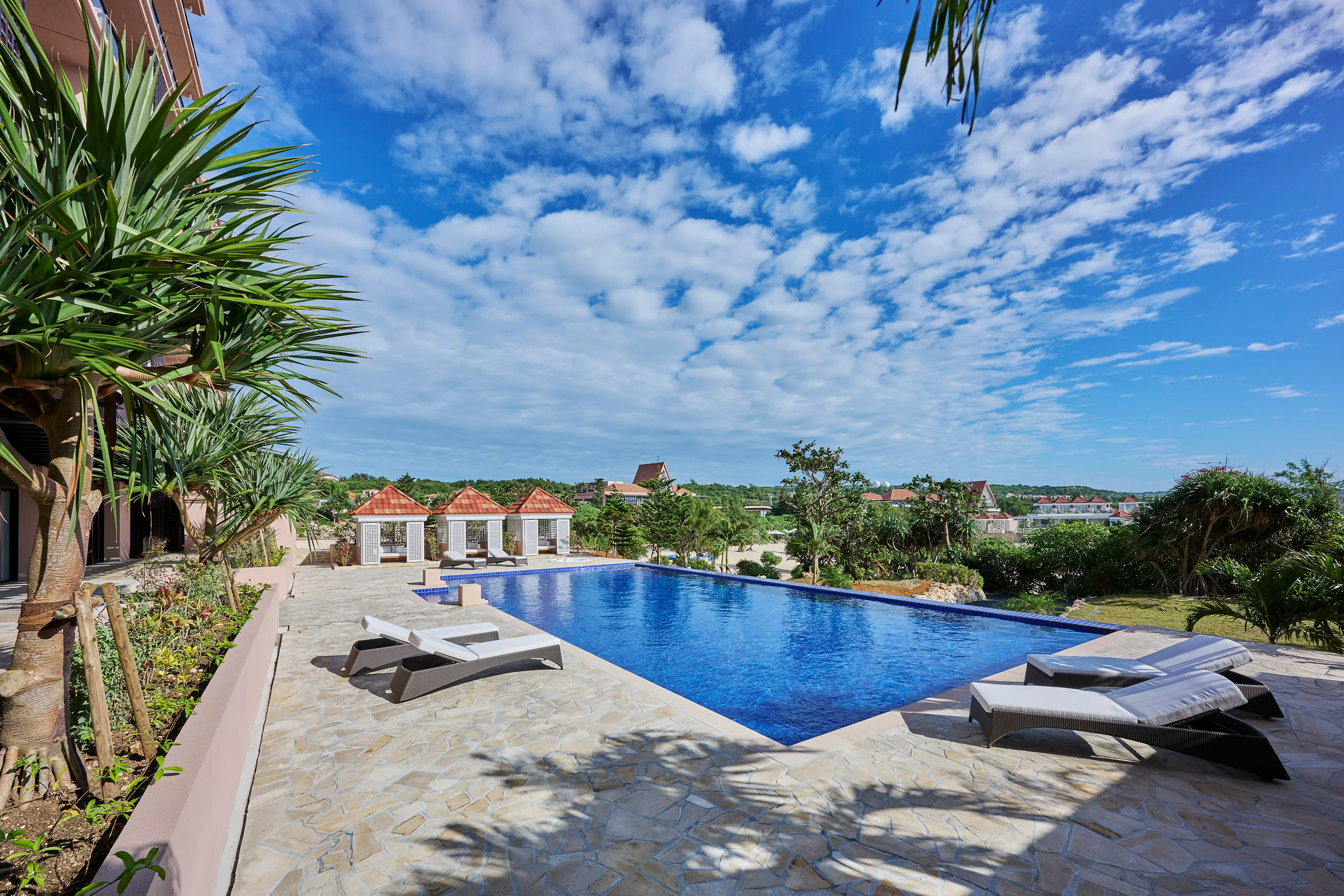 リゾートのシーン2