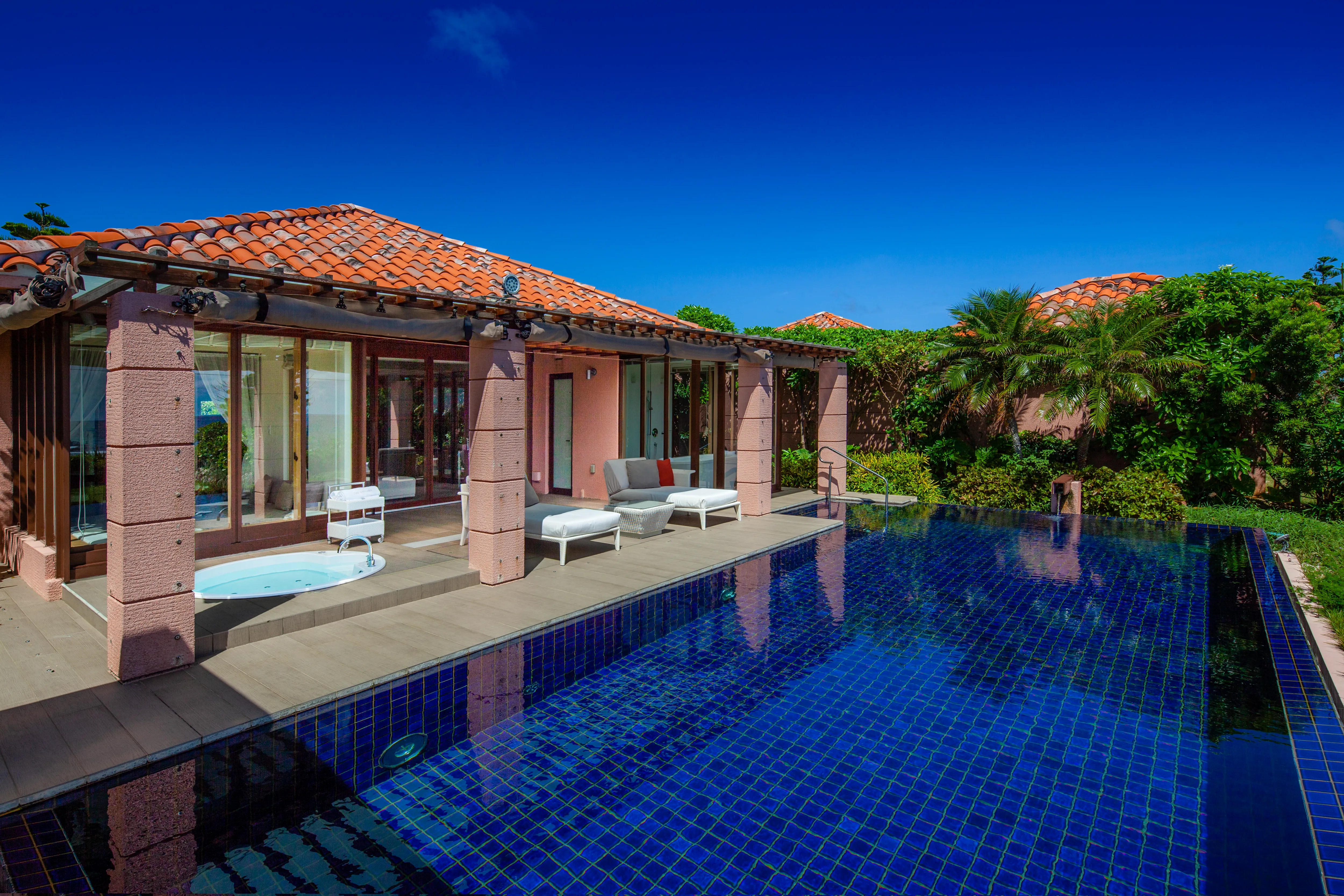 リゾートのシーン2