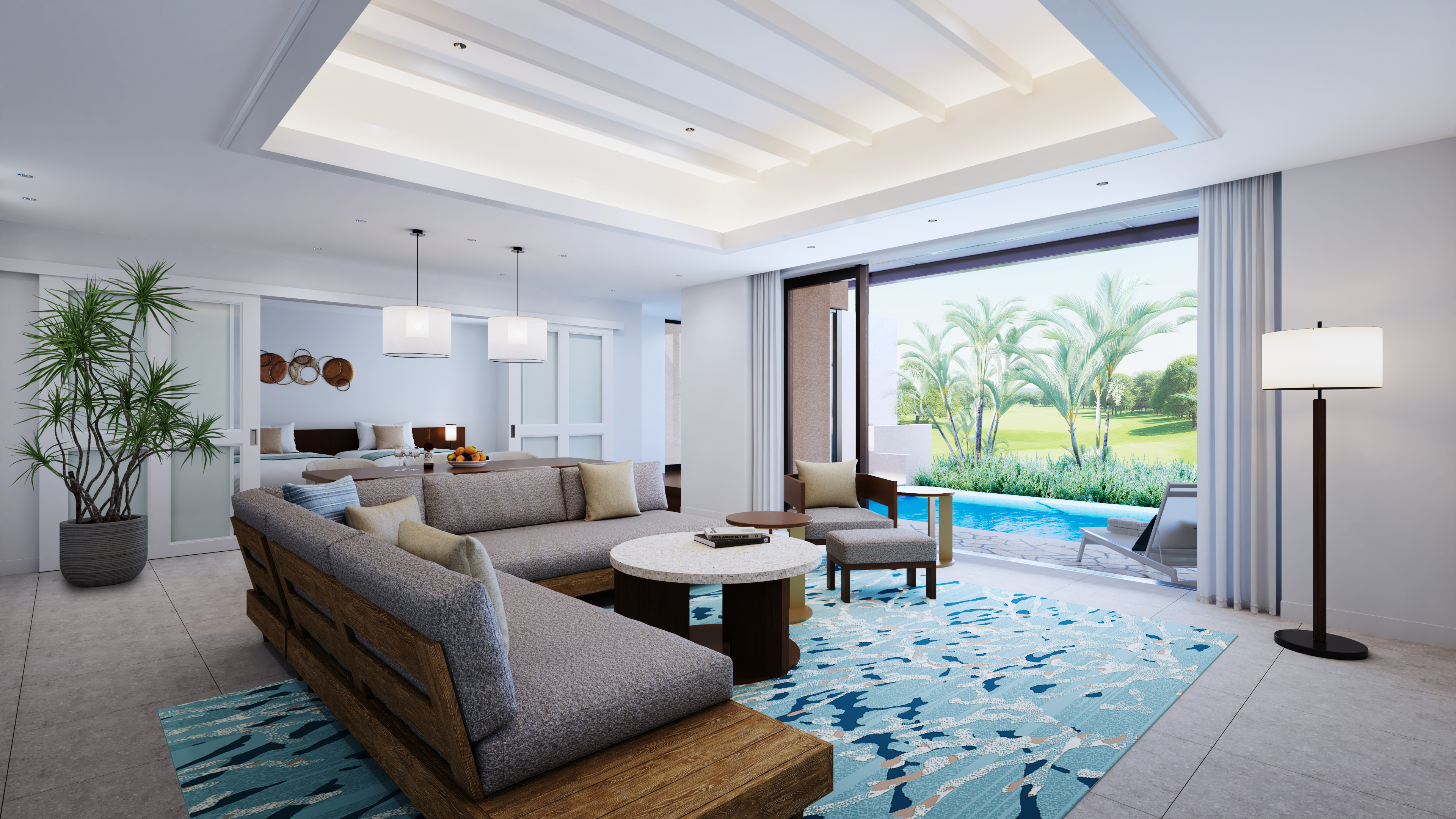 ガーデンプールスイート 1