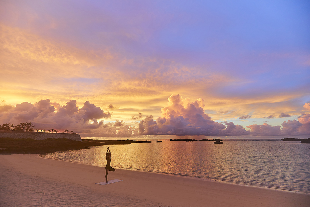 シギラリゾート　アクティビティ　ヨガ