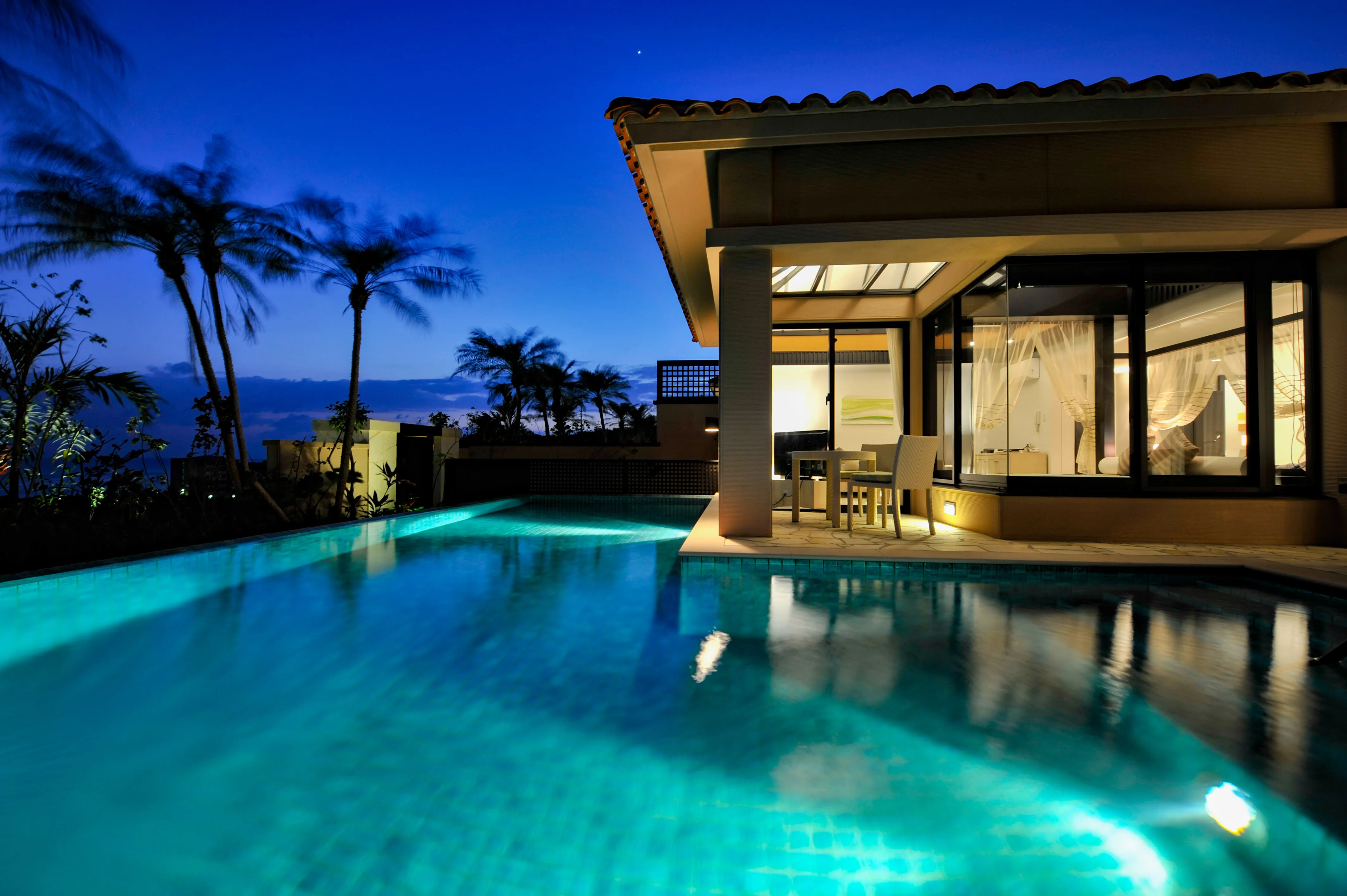 リゾートのシーン4