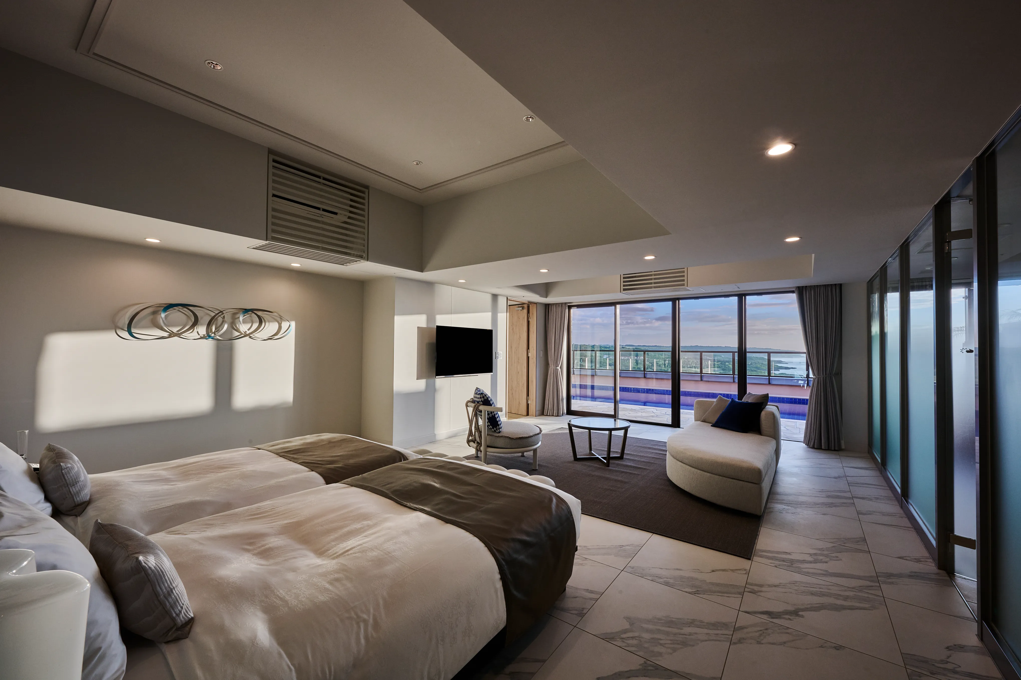 リゾートのシーン4