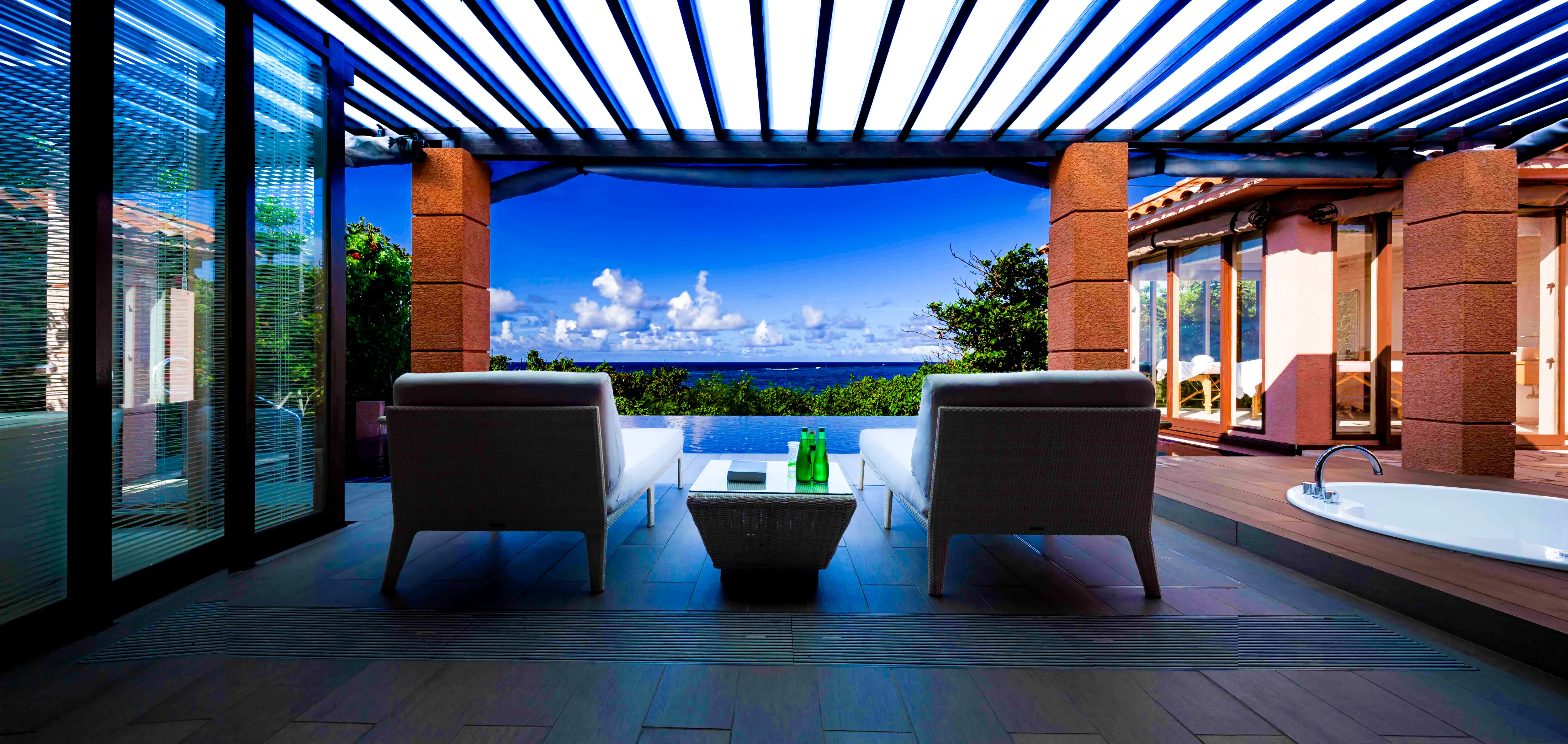 リゾートのシーン4